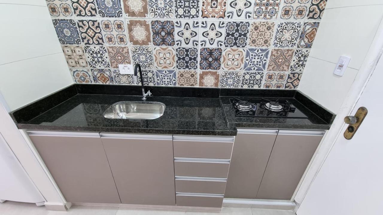 Apartamento Kit Praia Grande Na Guilhermina Frente Mar公寓 外观 照片