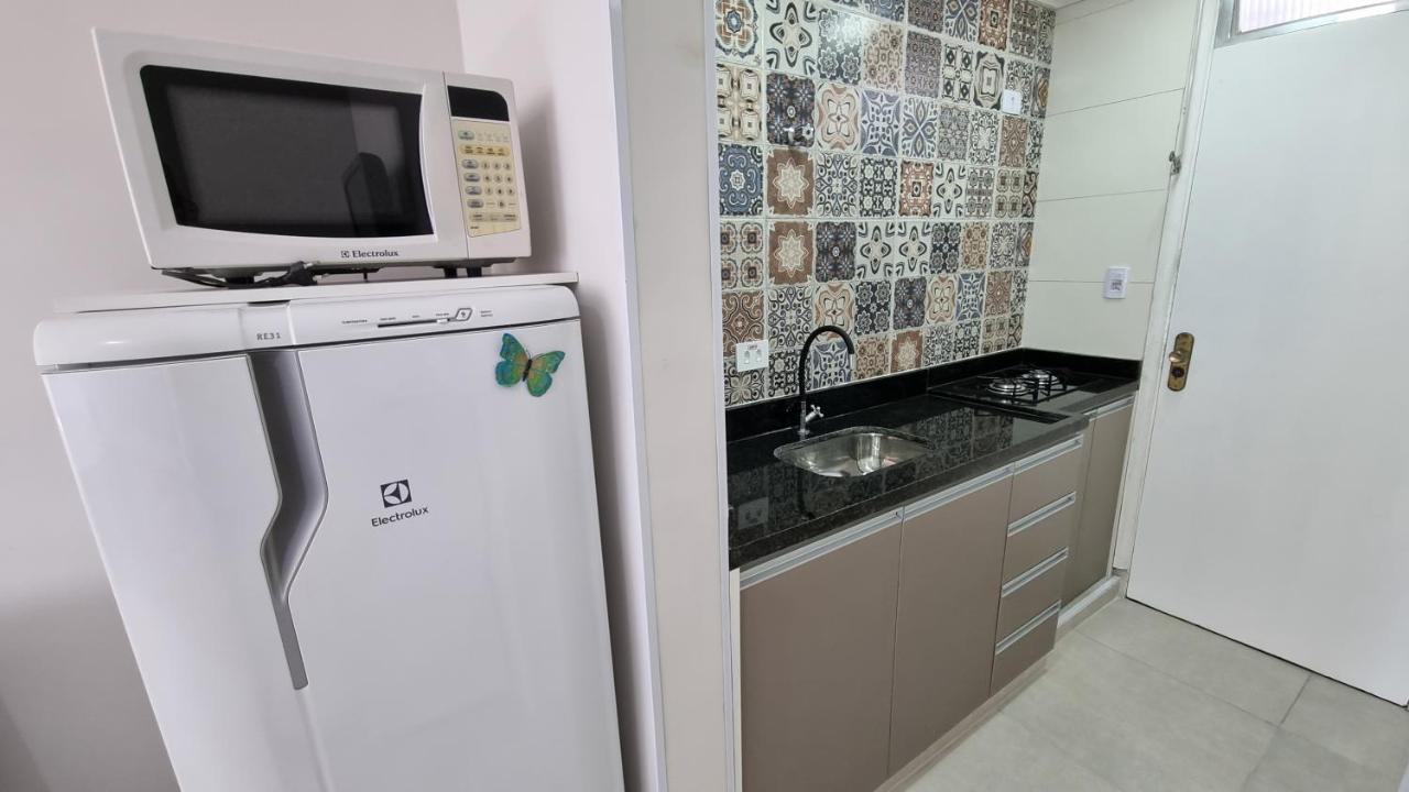 Apartamento Kit Praia Grande Na Guilhermina Frente Mar公寓 外观 照片