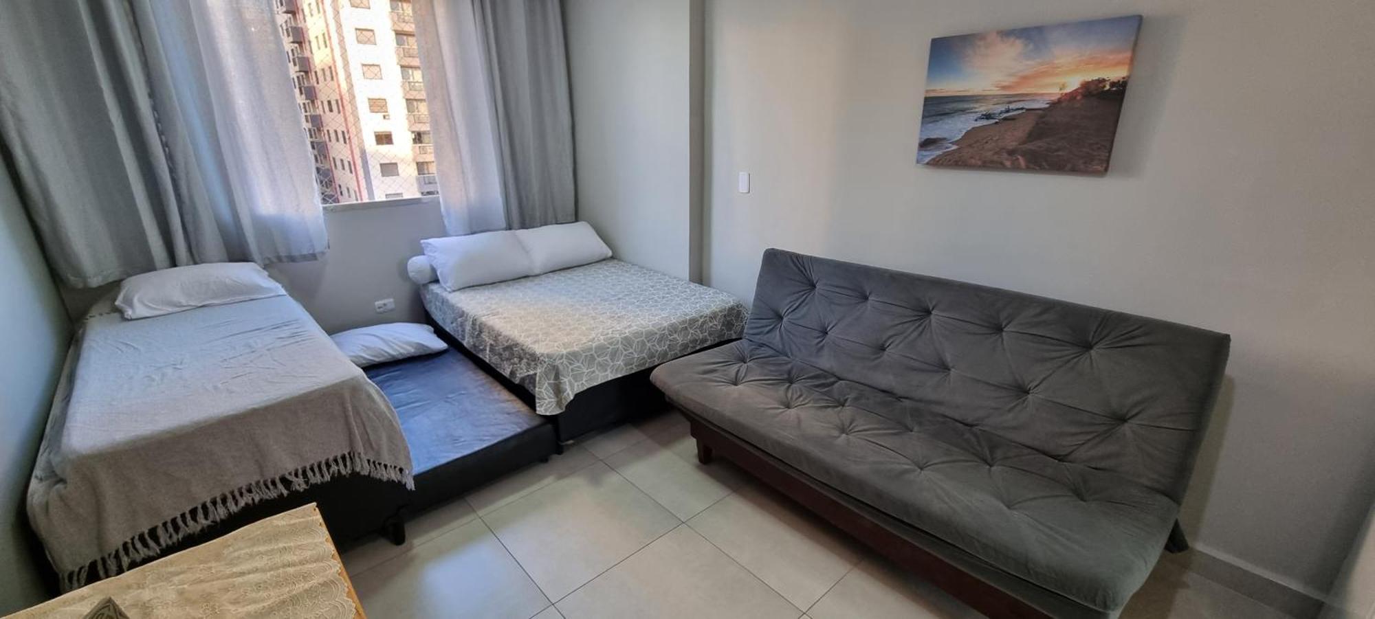 Apartamento Kit Praia Grande Na Guilhermina Frente Mar公寓 外观 照片